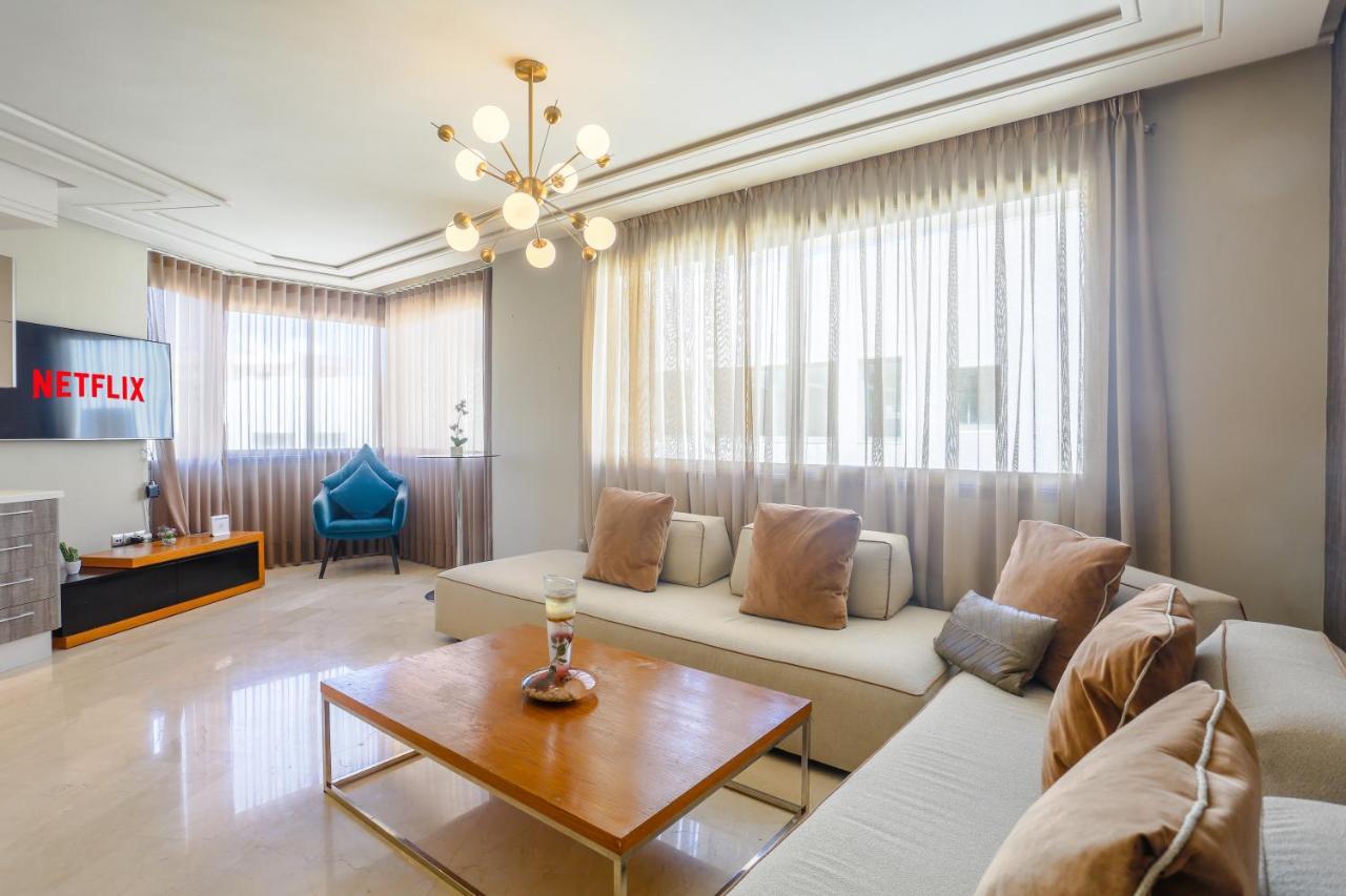 Ferienwohnung #56 Maarif Racine Urban Massira Near Twin Center Casablanca Exterior foto